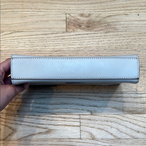 BCBG Max Azria Clutch/Shoulder Bag Gray - Picture 4 of 8